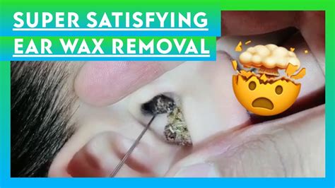 satisfying ear wax removal|More.